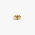 Awe Inspired Rings 14K Yellow Gold Vermeil / Athena / 6 Goddess Rework Signet Ring