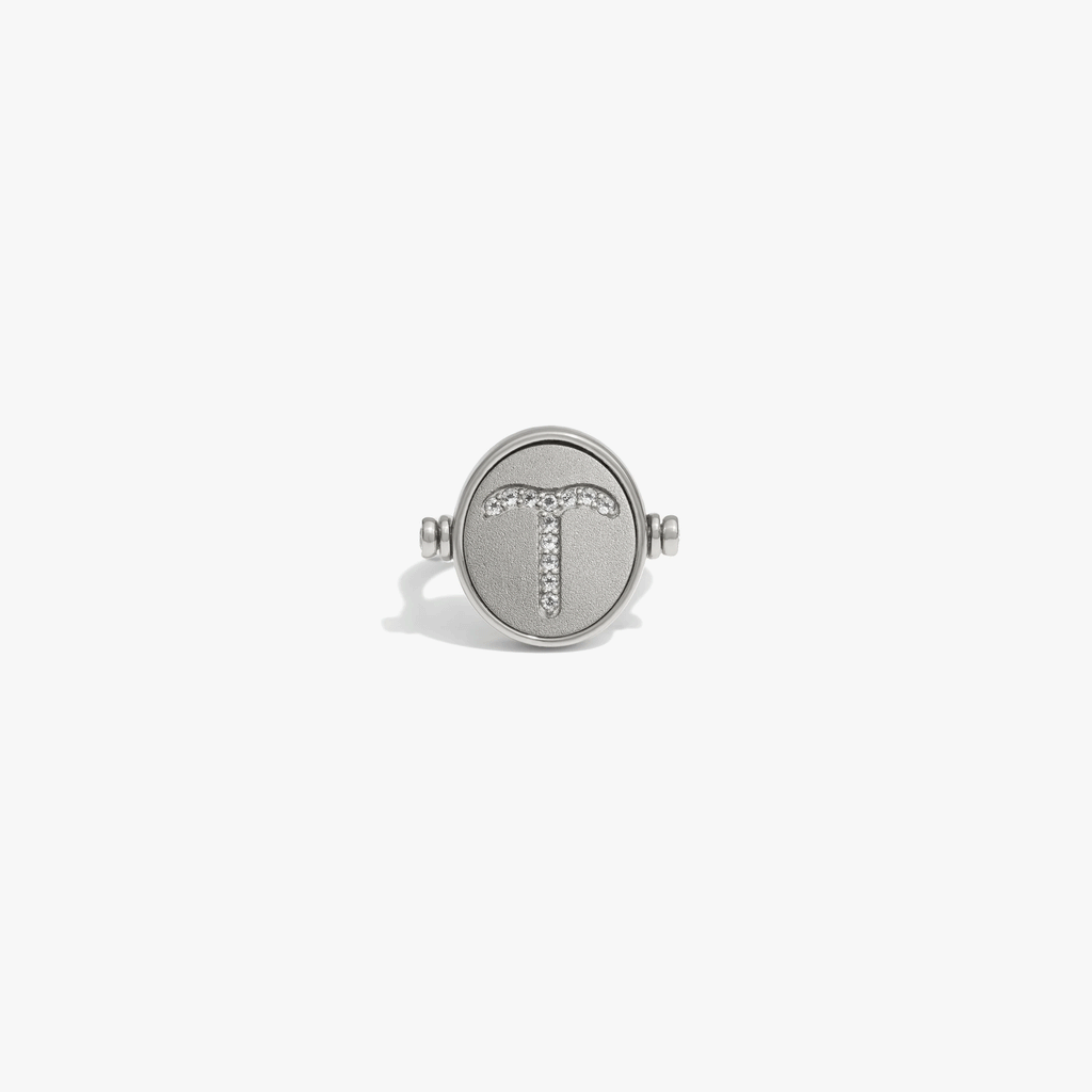 Awe Inspired Rings 925 Sterling Silver / 5 Aries & Fire Flip Ring