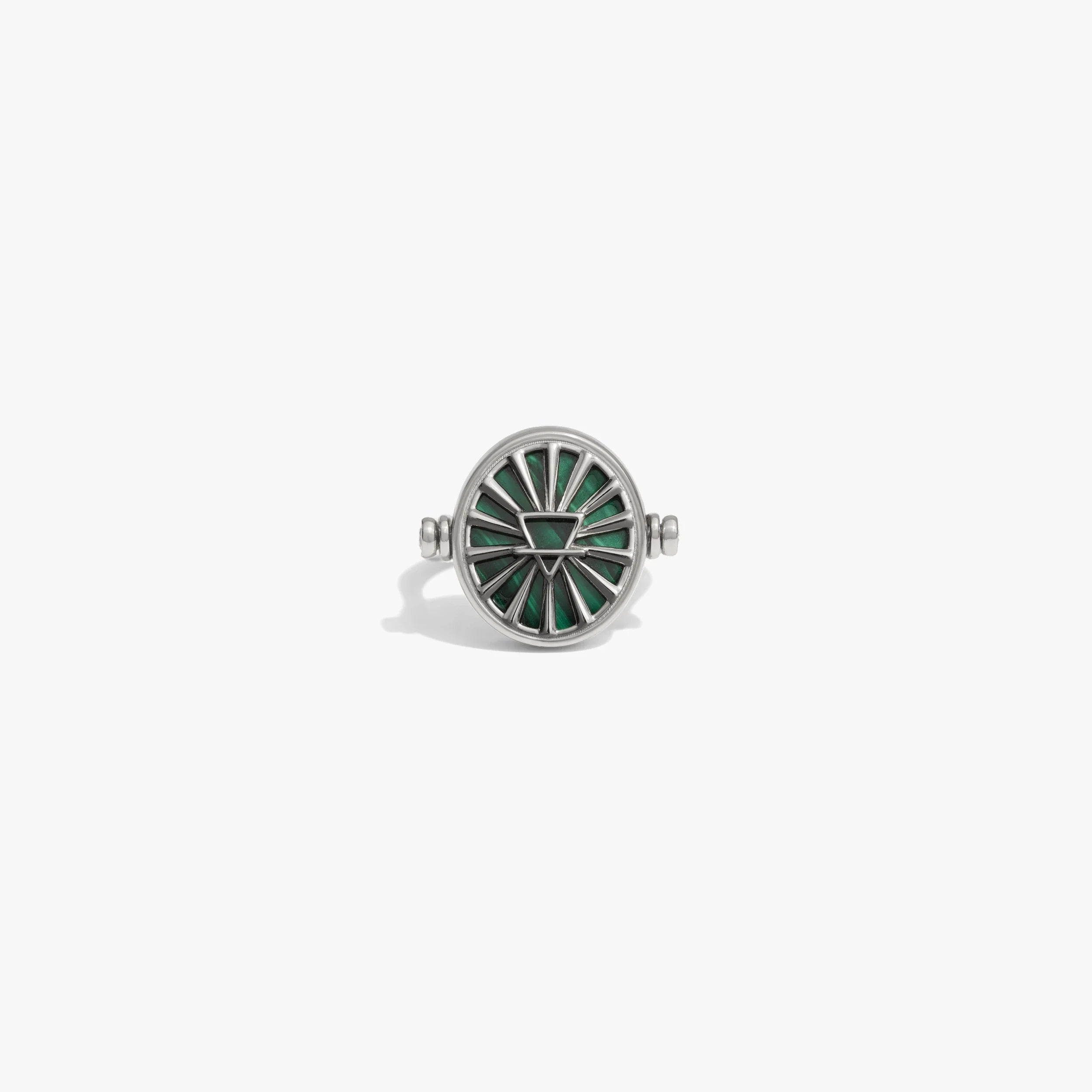 Awe Inspired Rings 925 Sterling Silver / Capricornio / 5 Special Offer Zodiac Element Flip Ring