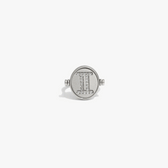 Awe Inspired Rings 925 Sterling Silver / 5 Gemini & Air Flip Ring