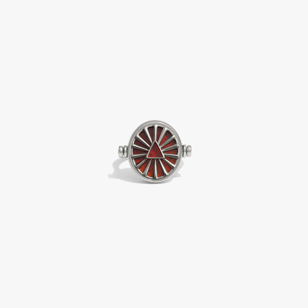 Awe Inspired Rings 925 Sterling Silver / 5 Sagittarius & Fire Flip Ring