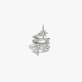 Awe Inspired Rings 925 Sterling Silver / 6 Cosmic Wrap Ring