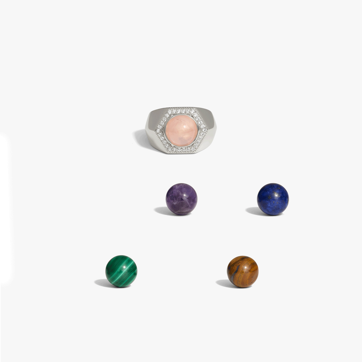 Awe Inspired Rings 925 Sterling Silver / 6 Orbis Ring