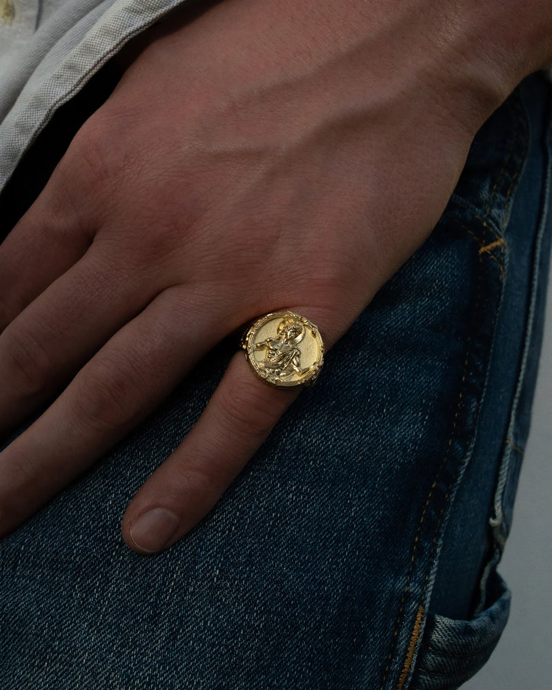 Awe Inspired Rings Apollo Signet Ring