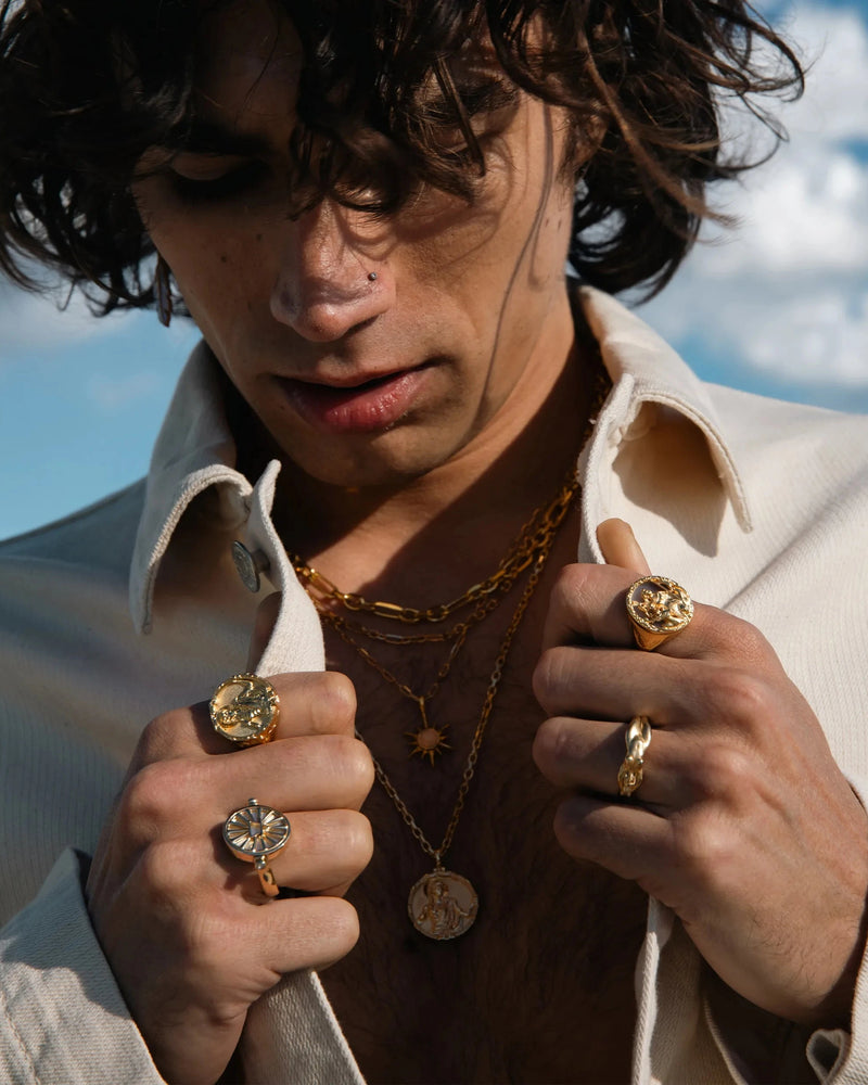 Awe Inspired Rings Apollo Signet Ring