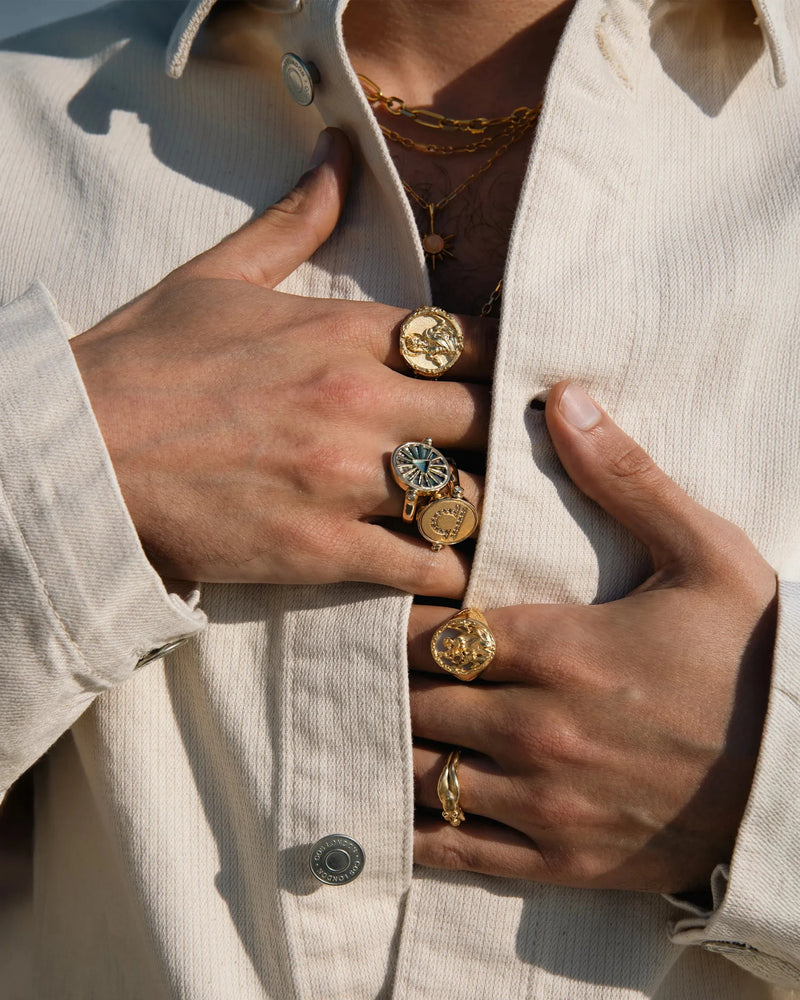 Awe Inspired Rings Apollo Signet Ring