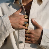 Awe Inspired Rings Apollo Signet Ring