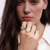Awe Inspired Rings Aquarius / Air Flip Ring