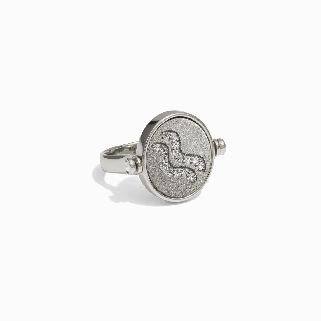 Awe Inspired Rings Aquarius / Air Flip Ring