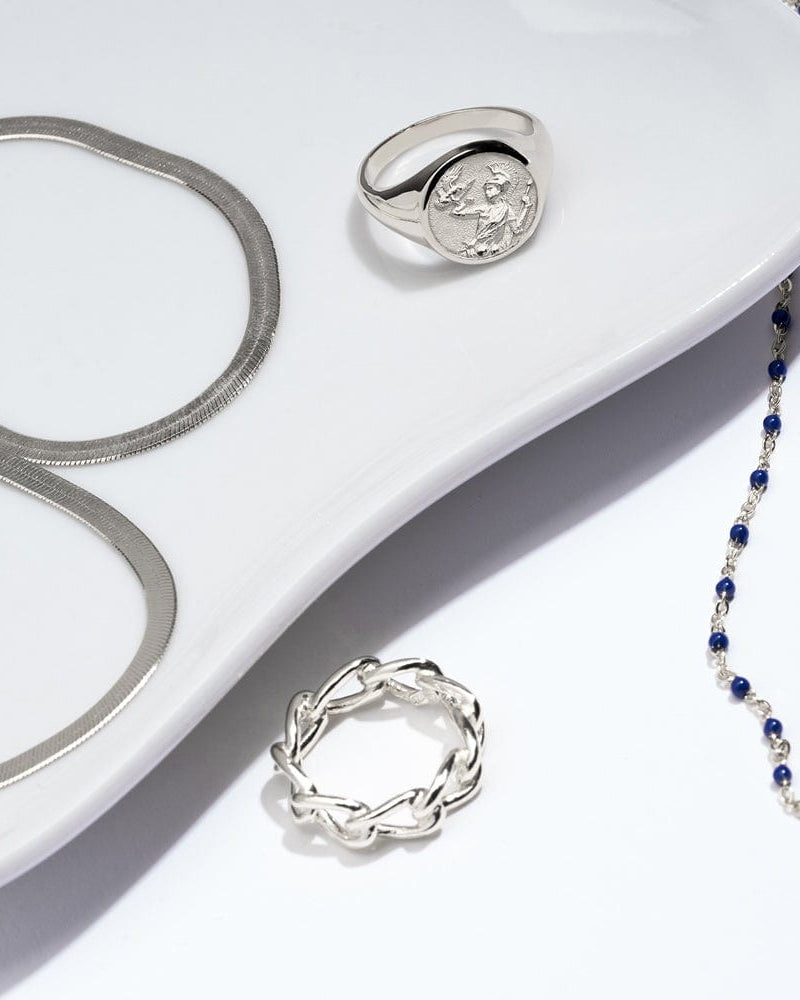 Awe Inspired Rings Athena Signet Ring