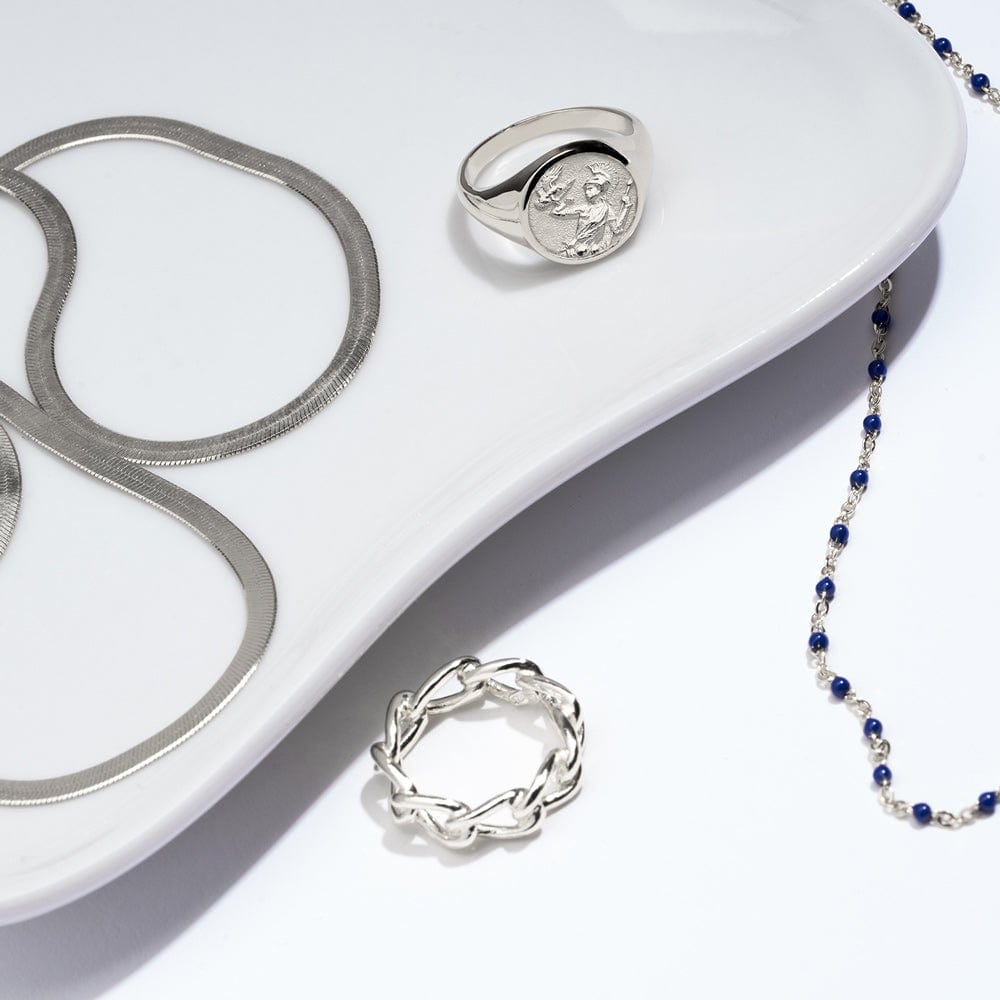 Awe Inspired Rings Athena Signet Ring