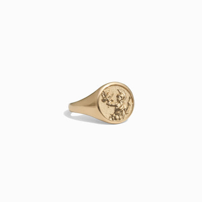 Awe Inspired Rings Athena Signet Ring