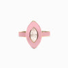 Awe Inspired Rings Blush Quartz Aura Ring