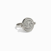 Awe Inspired Rings Cancer / Water Flip Ring