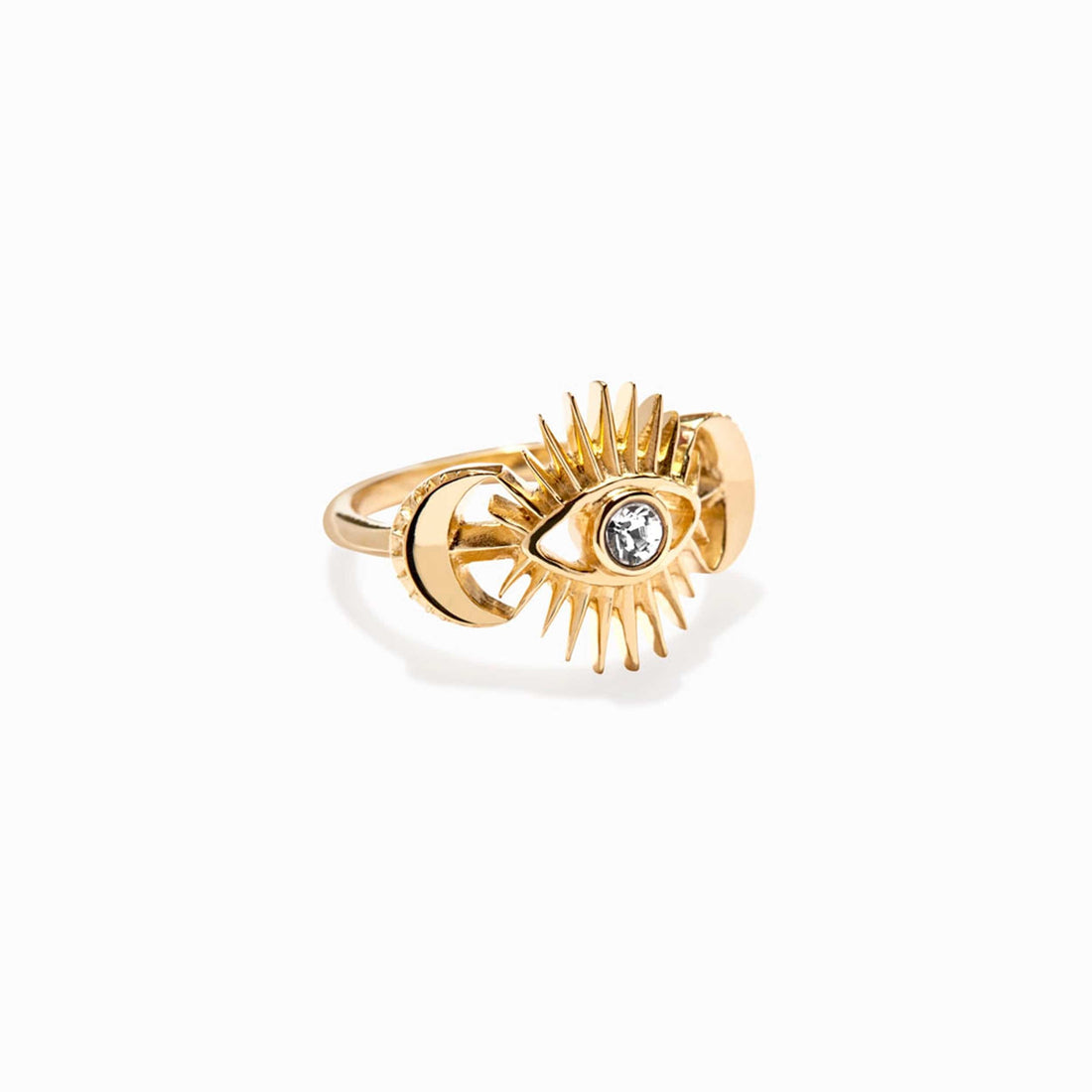 Awe Inspired Rings Celestial Evil Eye Ring