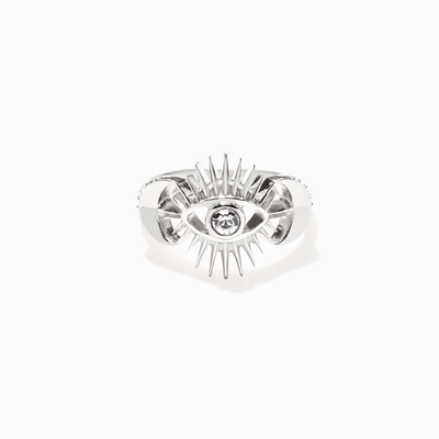 Awe Inspired Rings Celestial Evil Eye Ring