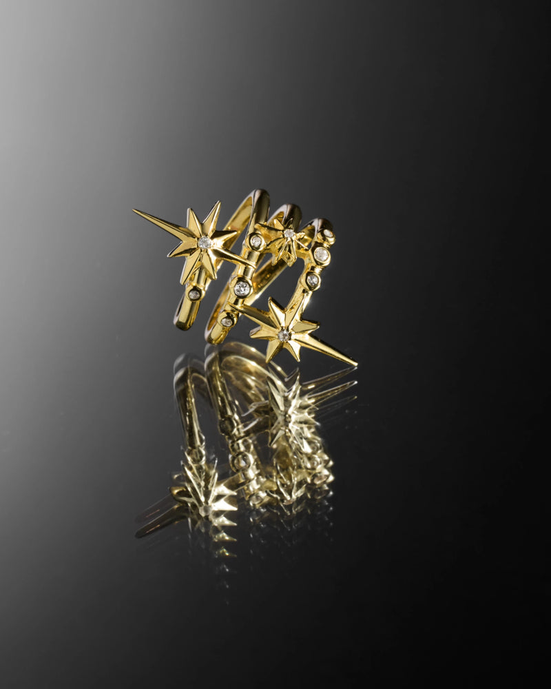 Awe Inspired Rings Cosmic Wrap Ring