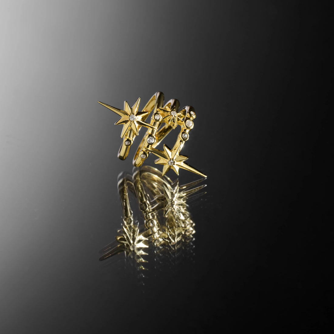 Awe Inspired Rings Cosmic Wrap Ring