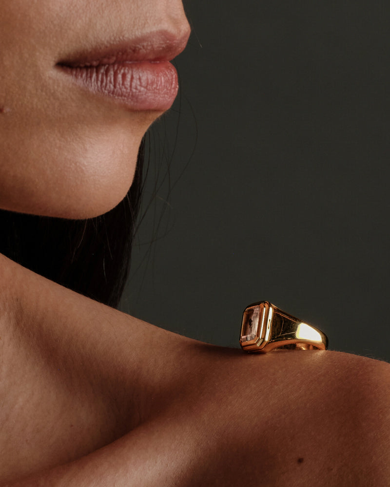 Awe Inspired Rings Crystal Photo Locket Ring