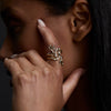 Awe Inspired Rings Diamond Snake Wrap Ring