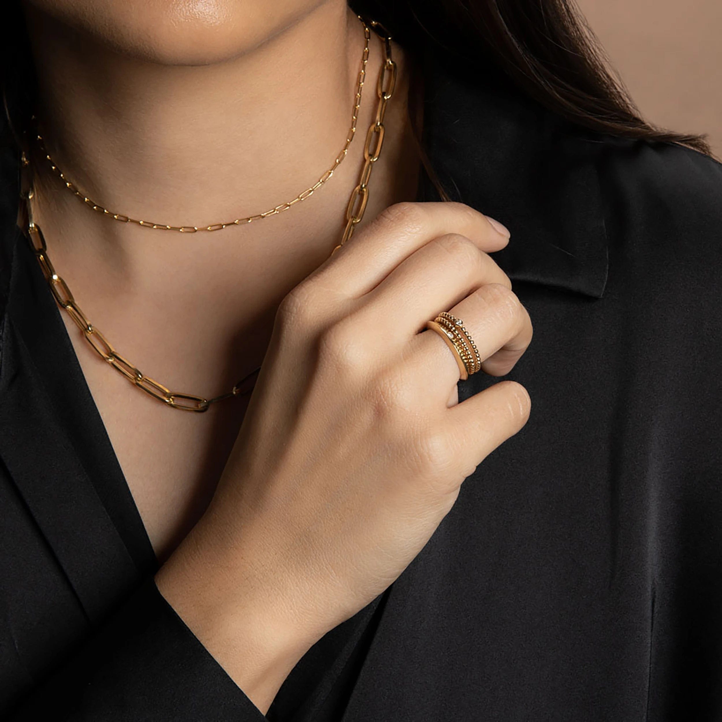 Awe Inspired Rings Diamond Wide Flat Ring