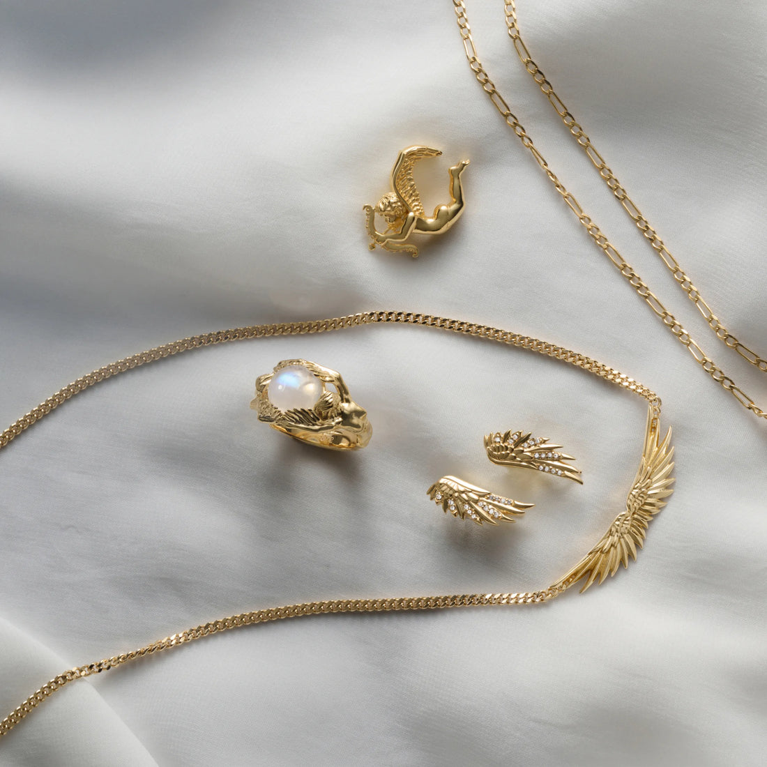 Awe Inspired Rings Fallen Angels Ring