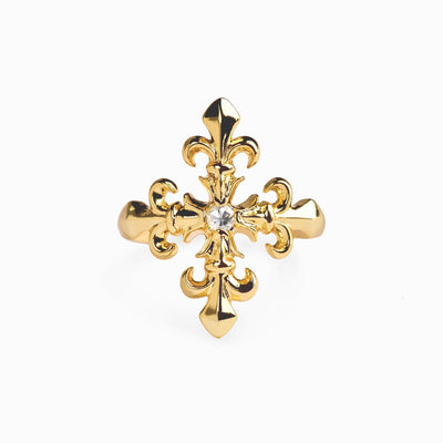 Awe Inspired Rings French Cross Statement Ring