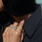 Awe Inspired Rings Full Moon Magic Ring Stack