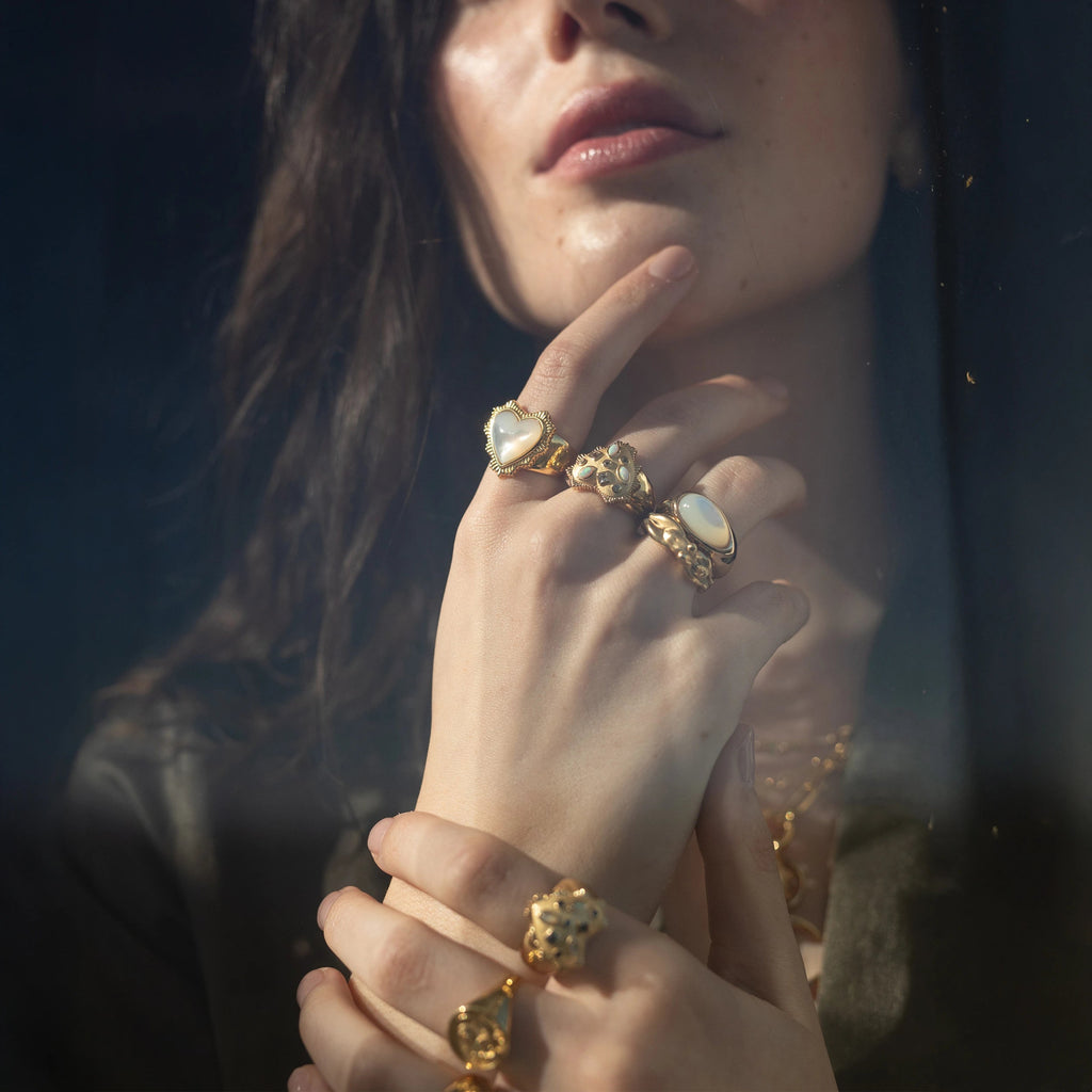 Awe Inspired Rings Gemstone Radiant Heart Ring