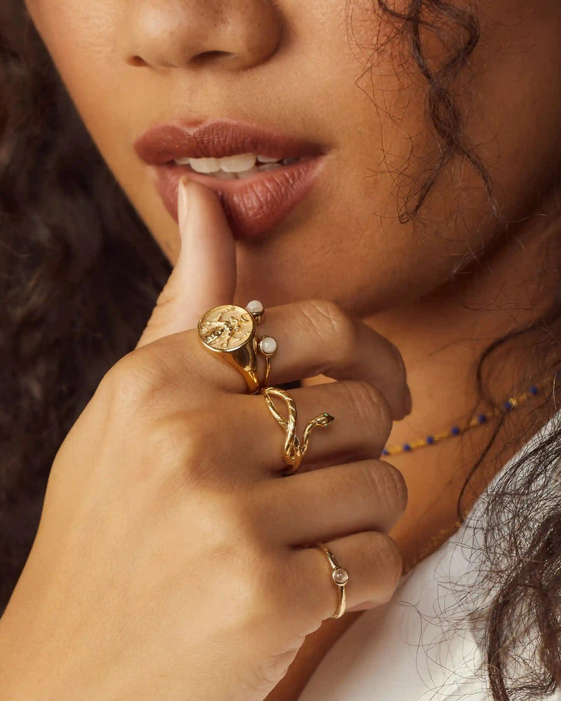 Awe Inspired Rings Hecate Signet Ring