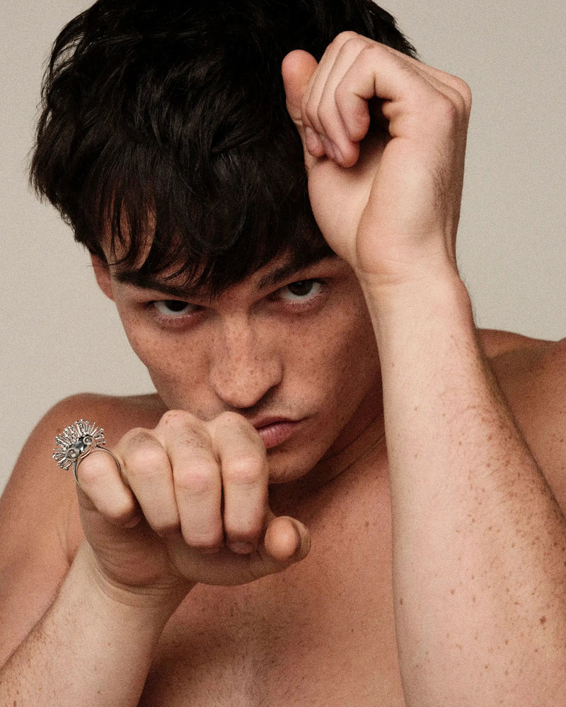 Awe Inspired Rings Hedgehog Ring