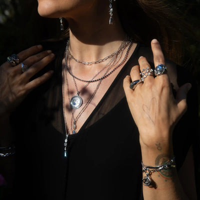 Awe Inspired Rings Labradorite Fortune Teller Ring