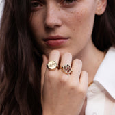 Awe Inspired Rings Leo / Fire Flip Ring