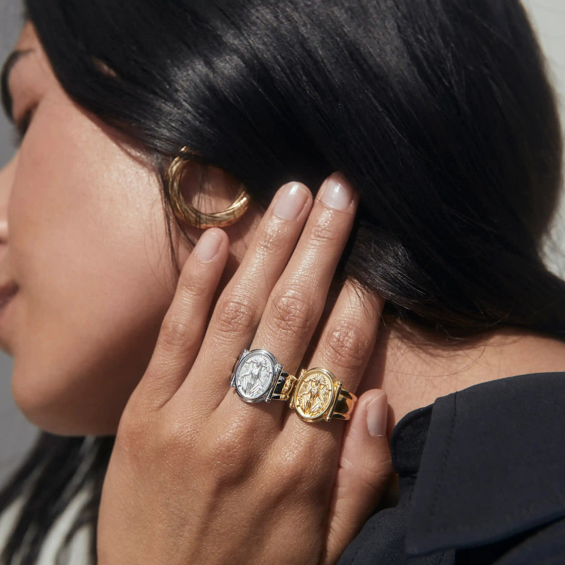 Awe Inspired Rings Lilith Signet Ring