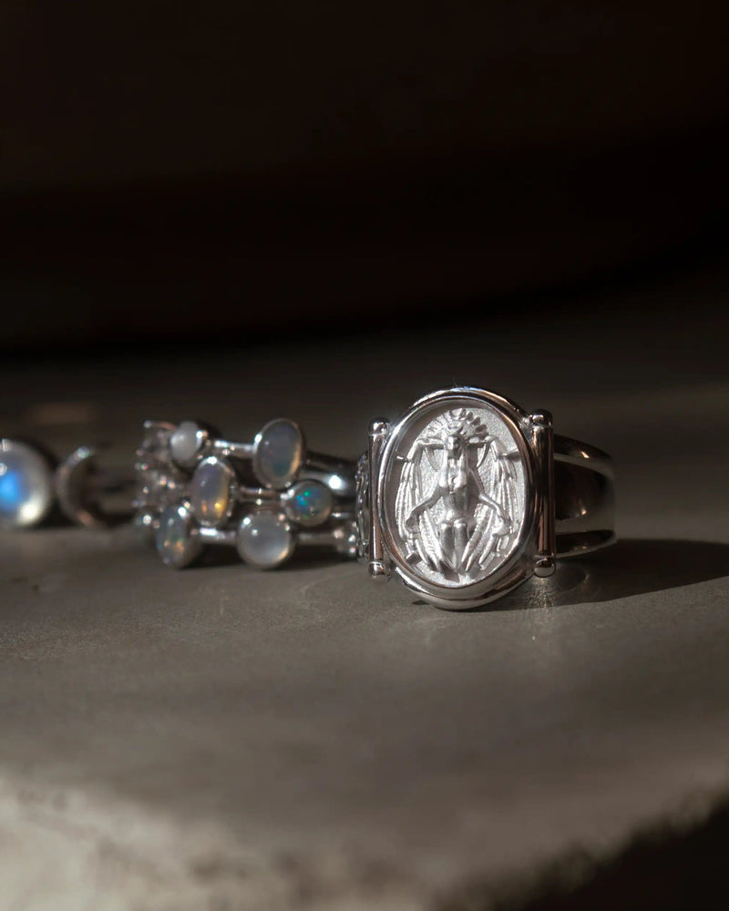 Awe Inspired Rings Lilith Signet Ring