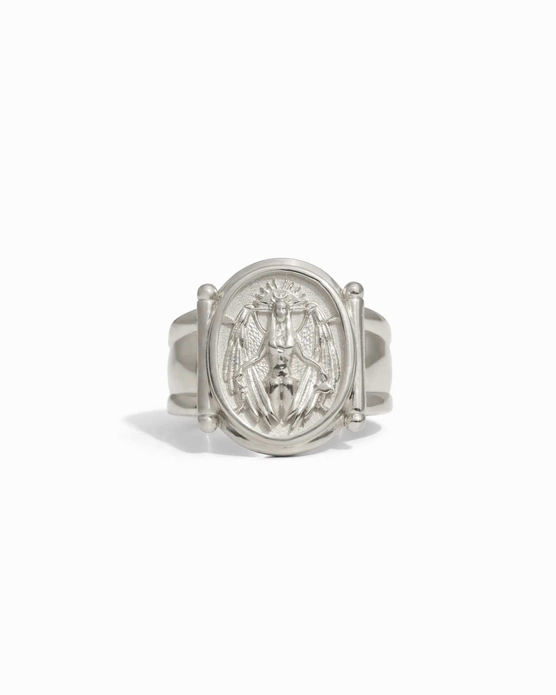 Awe Inspired Rings Men's Lilith Signet Ring