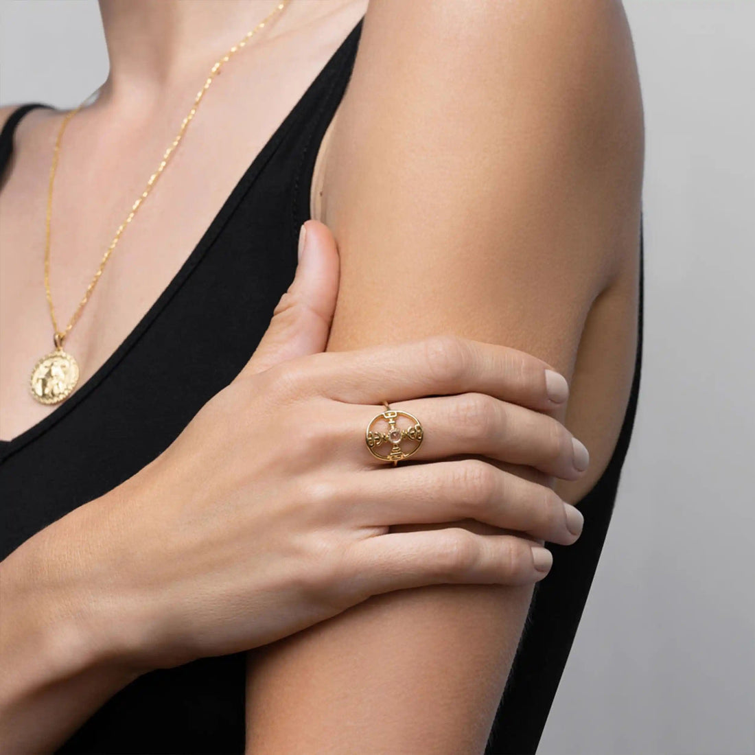 Awe Inspired Rings Norse Compass Ring