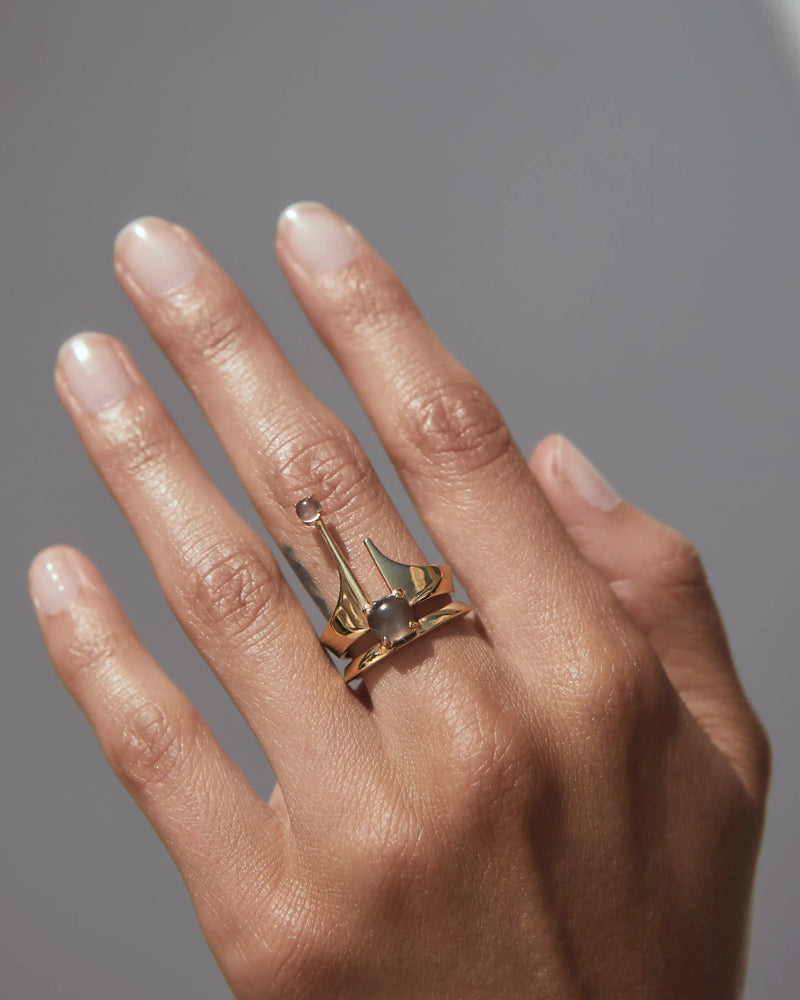 Awe Inspired Rings Opal Crown Ring