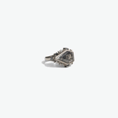 Awe Inspired Rings Oxidized 925 Sterling Silver / 6 Poison Locket Ring