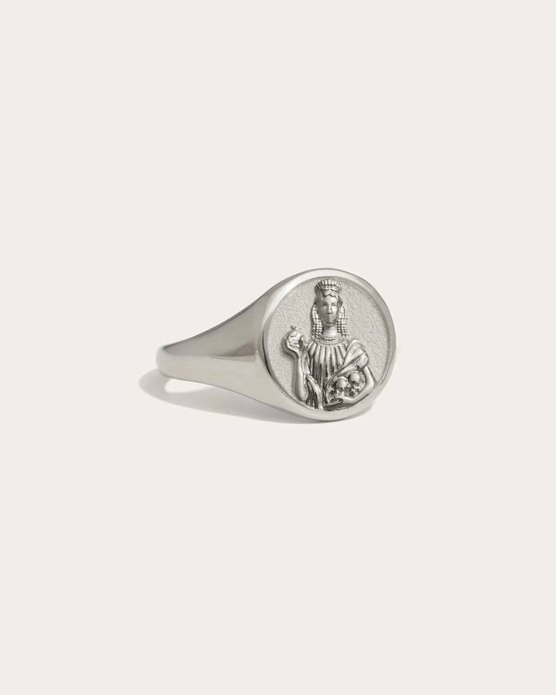 Awe Inspired Rings Persephone Signet Ring