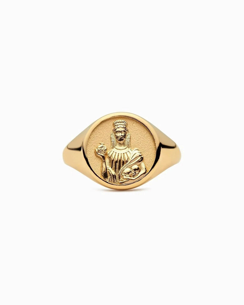 Awe Inspired Rings Persephone Signet Ring
