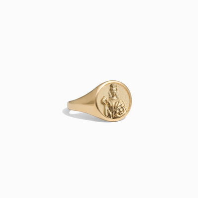 Awe Inspired Rings Persephone Signet Ring