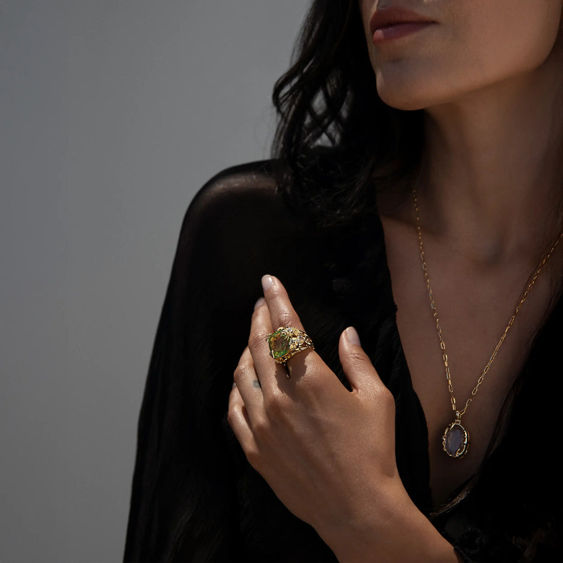 Awe Inspired Rings Queen of the Fairies Statement Ring