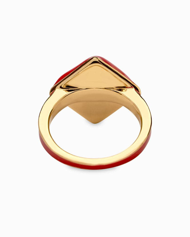 Awe Inspired Rings Red Ruby Aura Ring