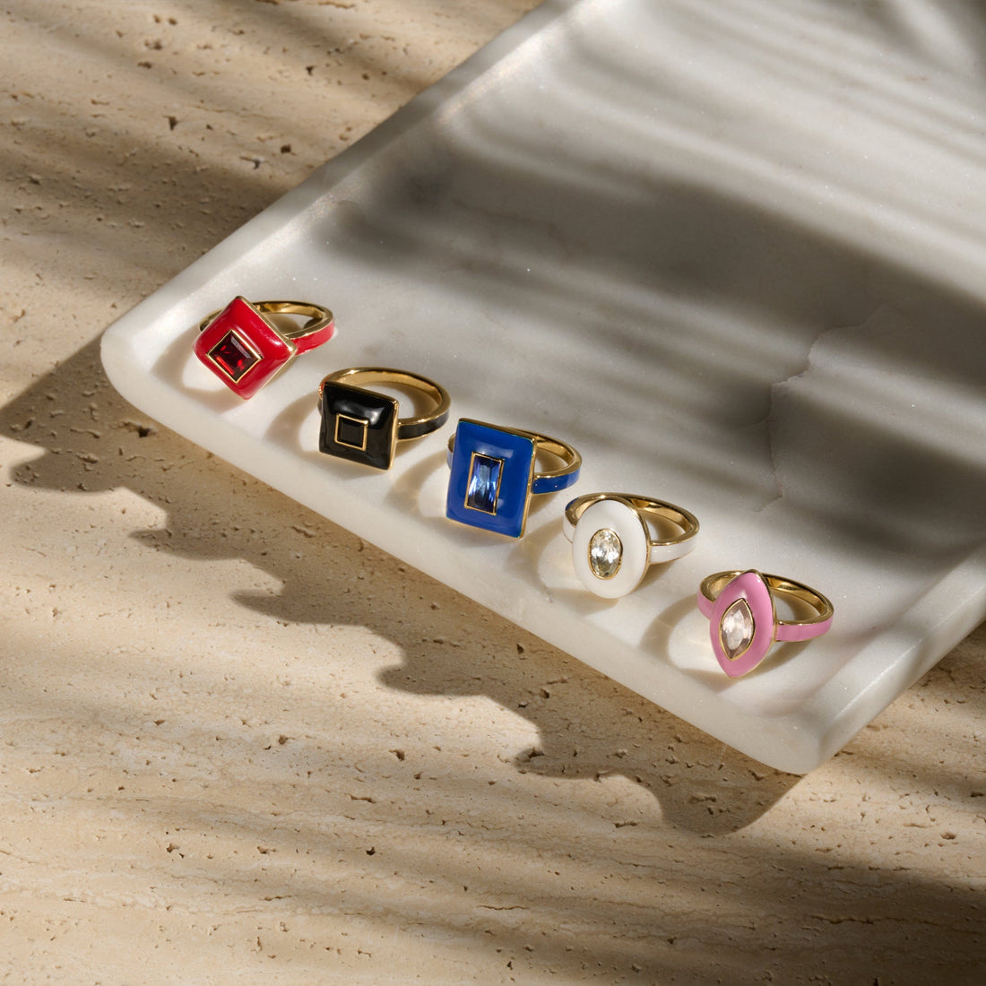 Awe Inspired Rings Red Ruby Aura Ring