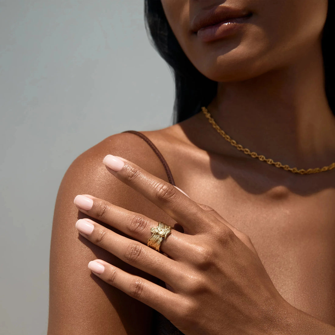 Awe Inspired Rings Ring - SE Isis Goddess