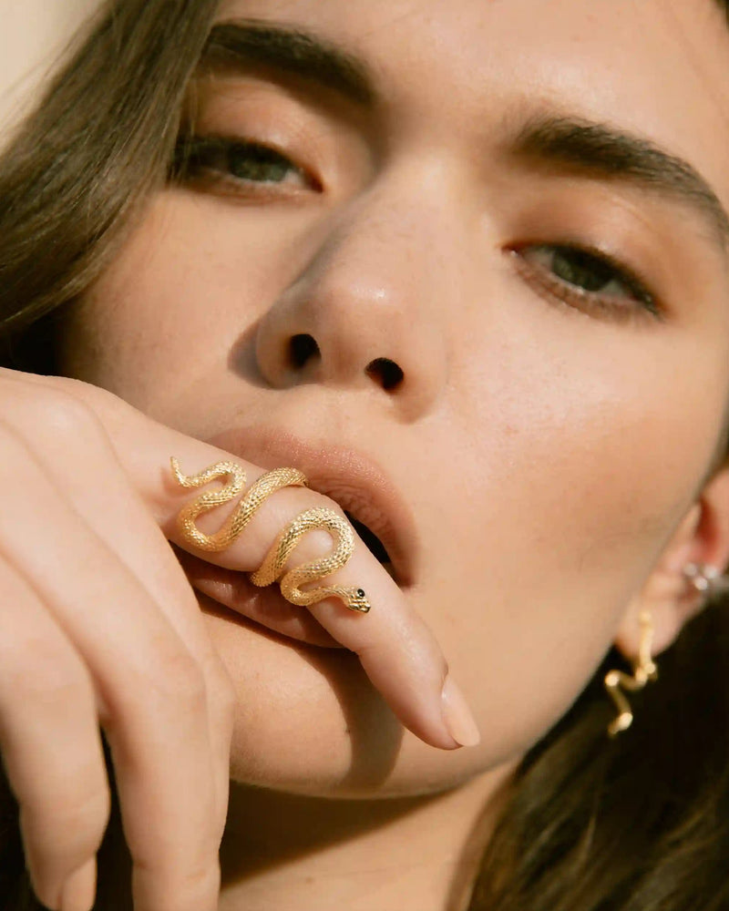 Awe Inspired Rings Snake Wrap Ring