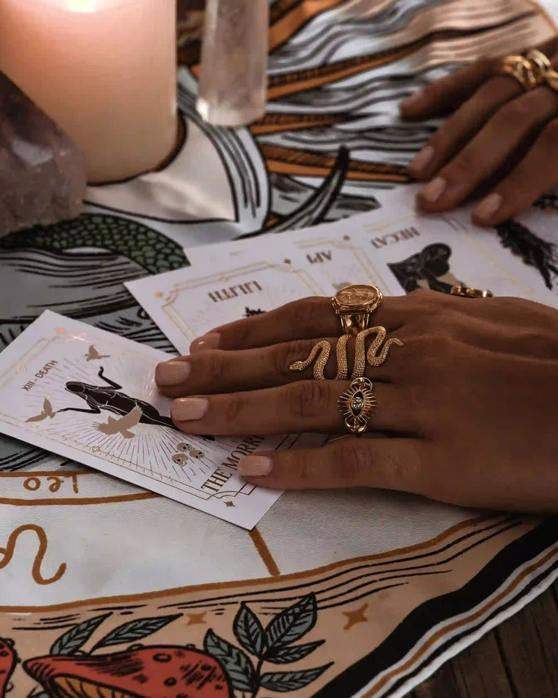 Awe Inspired Rings Snake Wrap Ring