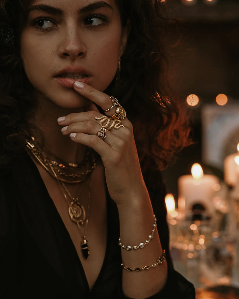 Awe Inspired Rings Snake Wrap Ring