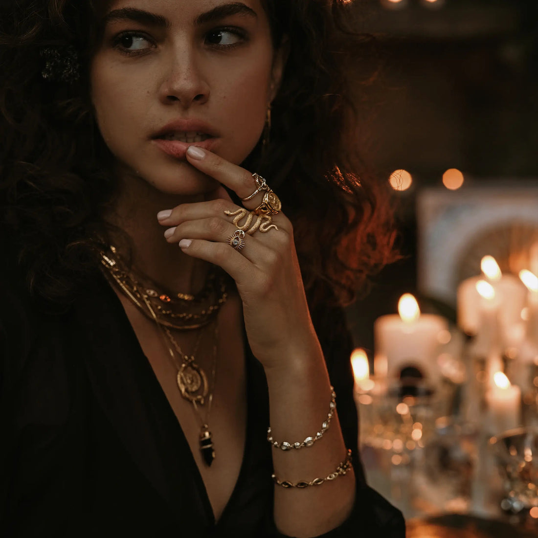 Awe Inspired Rings Snake Wrap Ring